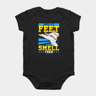 Smell My Feet Smell Them Baby Bodysuit